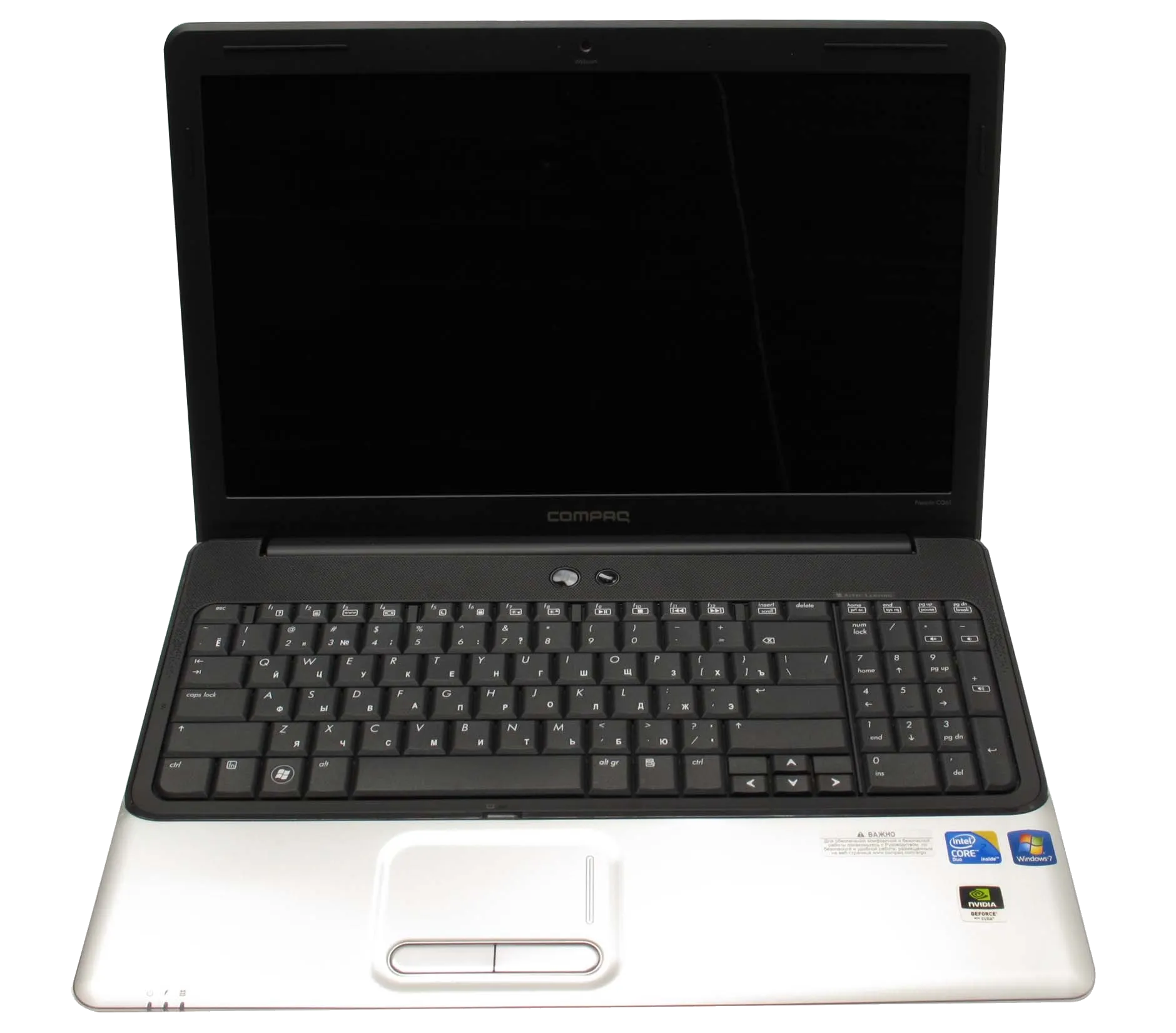 Установка драйверов HP Compaq Presario CQ61